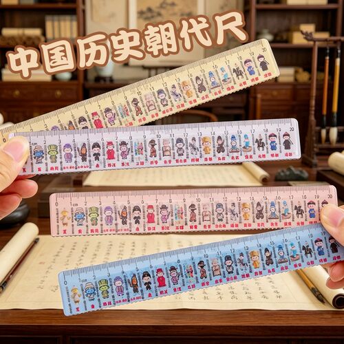 历史总朝代时间轴直尺