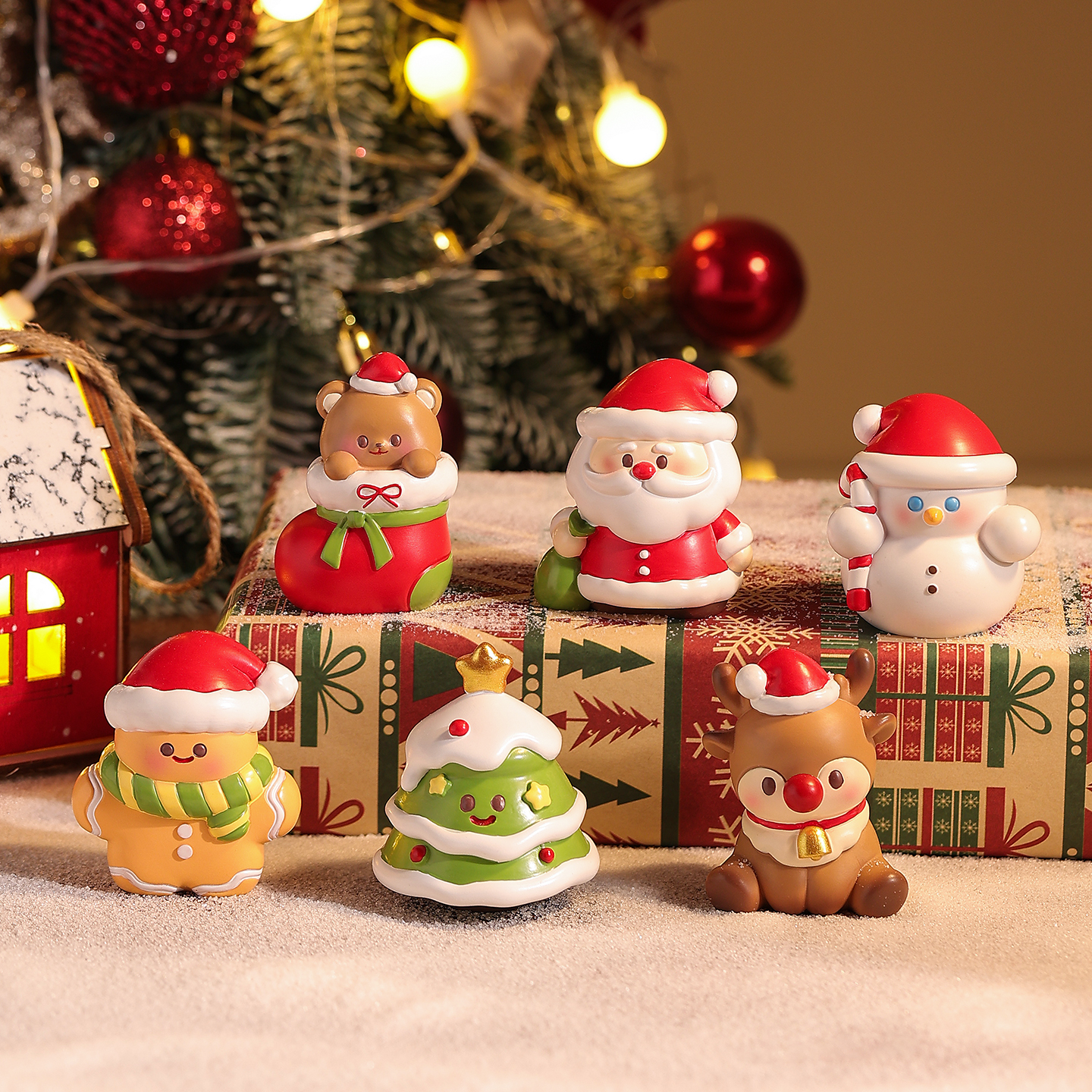 2025年新款圣诞老人小摆件