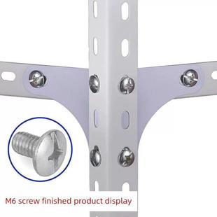 货架专用螺丝万能角钢支桥架固定螺丝6毫米马车螺栓十字花螺丝6M8