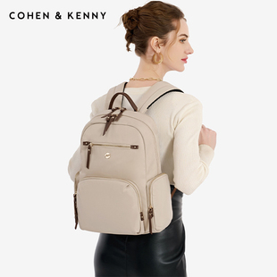 官网小C&K双肩包女大容量电脑包休闲旅行背包大学生书包妈咪背包