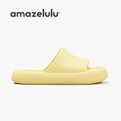 amazelulu新款厚底多巴胺凉拖鞋