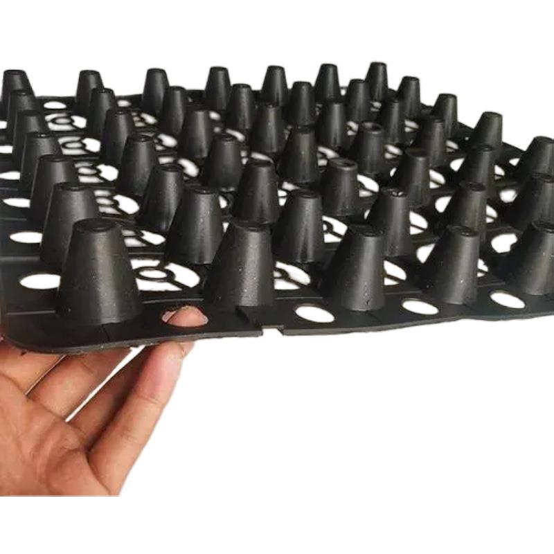 HDPE蓄排水板屋顶绿化楼顶阳台花池种菜阻根板花盆滤水疏水垫上海