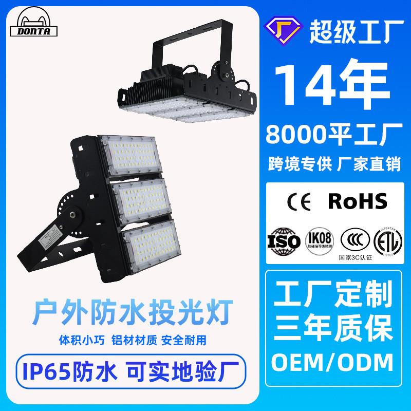 厂家直销户外防水模组隧道灯led铝材泛光灯广告亮化大功率投光灯