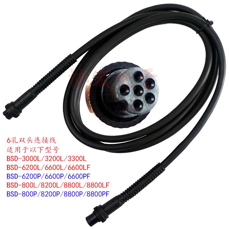 KILEWS 6芯6p电批连接线电批线DELVO电批连接线HIOS电批线