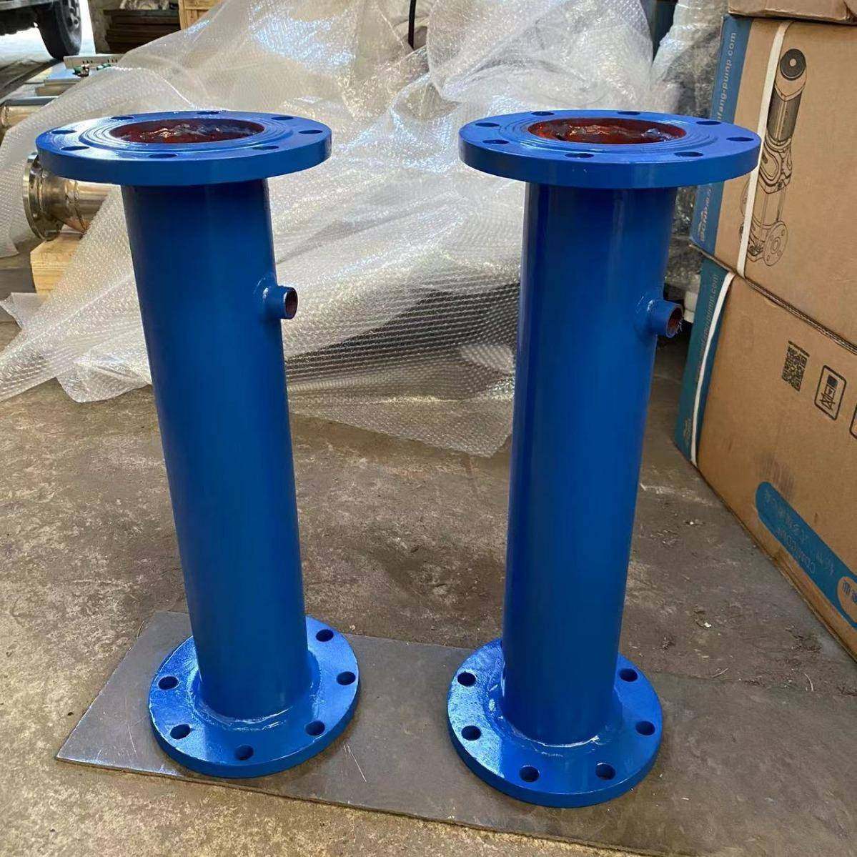 管道混合器碳钢衬塑 加药混合衬四氟管道管式静态混合器DN65 100