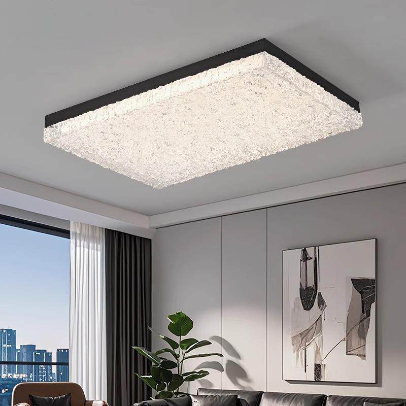 意式极简客厅灯长方形超亮高级感大气2024新款设计师大厅灯卧室灯