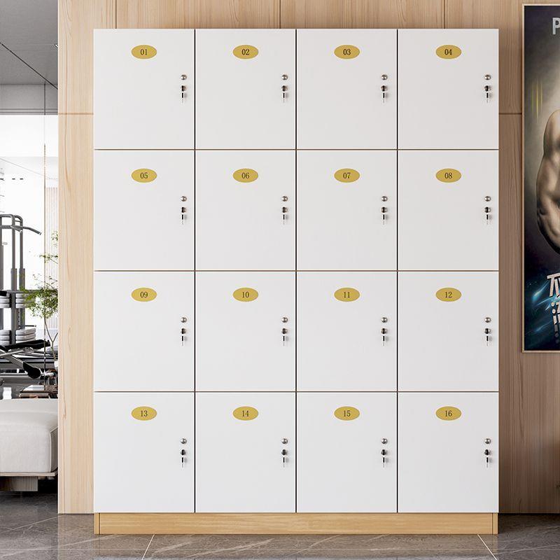 员工储物柜多层宿舍鞋柜舞蹈室换衣柜美容院多格更衣柜健身房矮柜