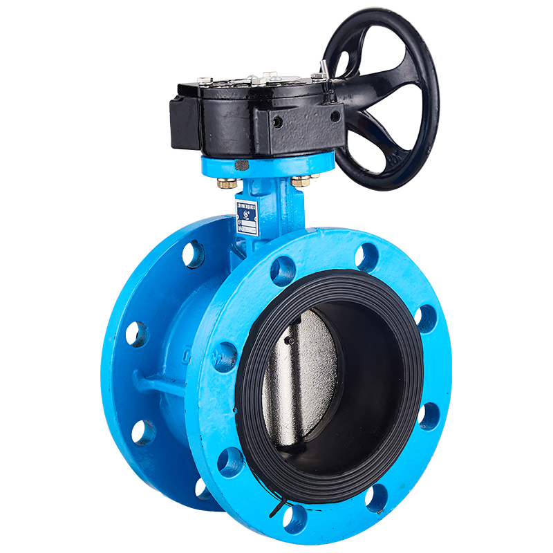 D341aX-10/16手动蝶阀涡轮法兰蝶阀 DN80 100 125 150 200 300 40