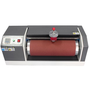 橡胶DIN磨耗试验机塑件传送带弹性材料测试合成皮皮革地板耐磨仪