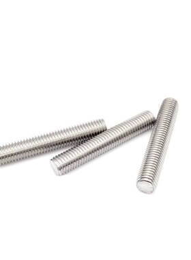 M6M8 304不锈钢无头螺丝全螺纹螺杆牙棒*x30x35x45x55x60x70x90mm