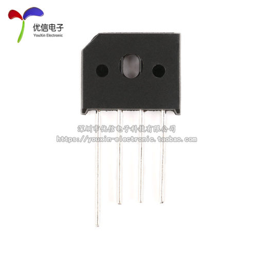 原装MDD KBU810 8A/1000V 扁桥 整流桥堆 硅桥式整流器