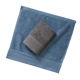 纯棉洗脸小方巾正方形家用学生小毛巾成人柔软吸水四方擦手巾定制