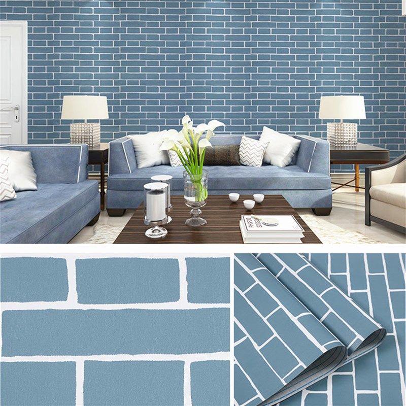 PVC防水防潮环保自粘壁纸可爱卡通卧室寝室书桌翻新墙纸贴纸,家居饰品,软装墙贴,淘宝优惠券,粉丝福利购,淘宝优惠卷