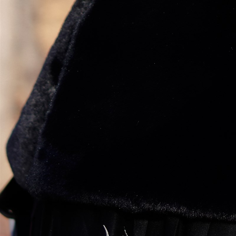 烛颜汉服 百搭毛斗篷 披肩 秋冬保暖 仿兔毛短斗篷 汉服旗袍斗篷