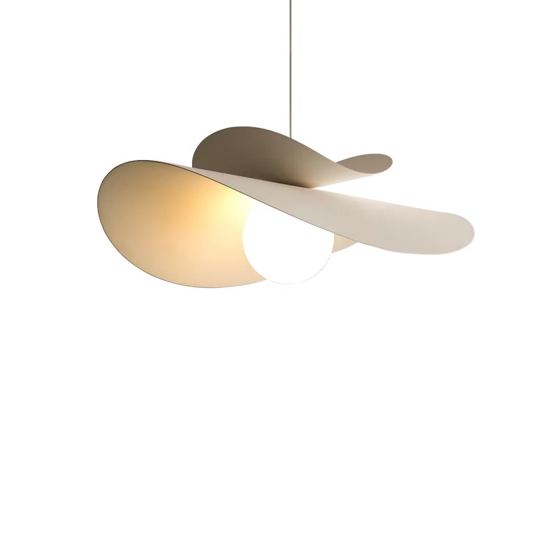 奶油风轻奢奶茶店个性创意温柔吊灯餐厅吧台咖啡厅小吊灯法式卧室