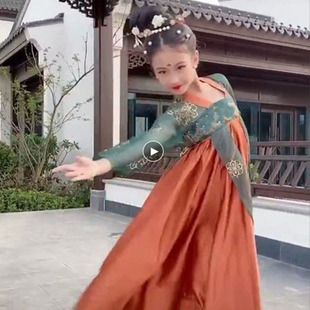 儿童汉服女夏季仙气小女孩中国风女童公主裙古典古筝演出古装春秋