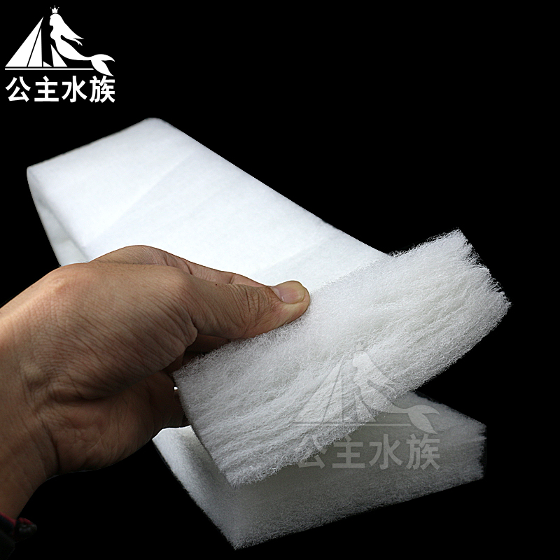 鱼缸过滤棉 过滤白棉加厚 上过滤棉鱼缸棉鱼缸海绵生化过滤棉水族