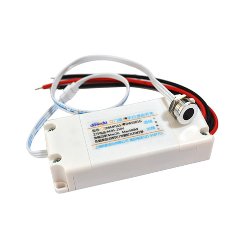 手扫感应开关模块85-250V 12V24V衣柜橱柜消毒LED灯门碰感应开关