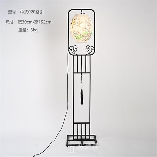 中式路引灯婚庆手绘布婚礼布置中国风古灯弯钩铁艺装饰灯笼道具