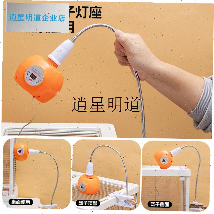 l鹦鹉专用取暖器暖风灯牡丹玄凤虎皮取暖灯鸟笼R保暖保温灯过冬神