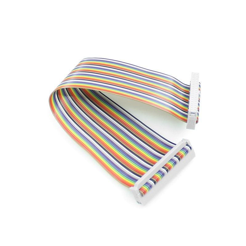 树莓派Raspberry pi 3B+/4B GPIO扩展板 T型扩展板彩虹线连接线