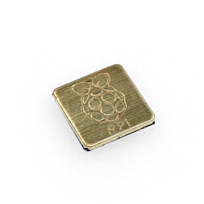 树莓派Raspberry Pi Zero0/W/WH铜散热片 芯片降温导热散热片排针