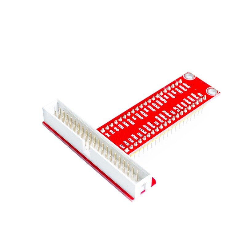 树莓派T型GPIO扩展板 Raspberry Pi 4B/3B+ 配件拓展板+40P排线