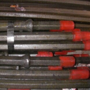 凿岩机钻杆30cm到2m风枪杆高压19风管G25管b22风钻机炮杆风钻钻头