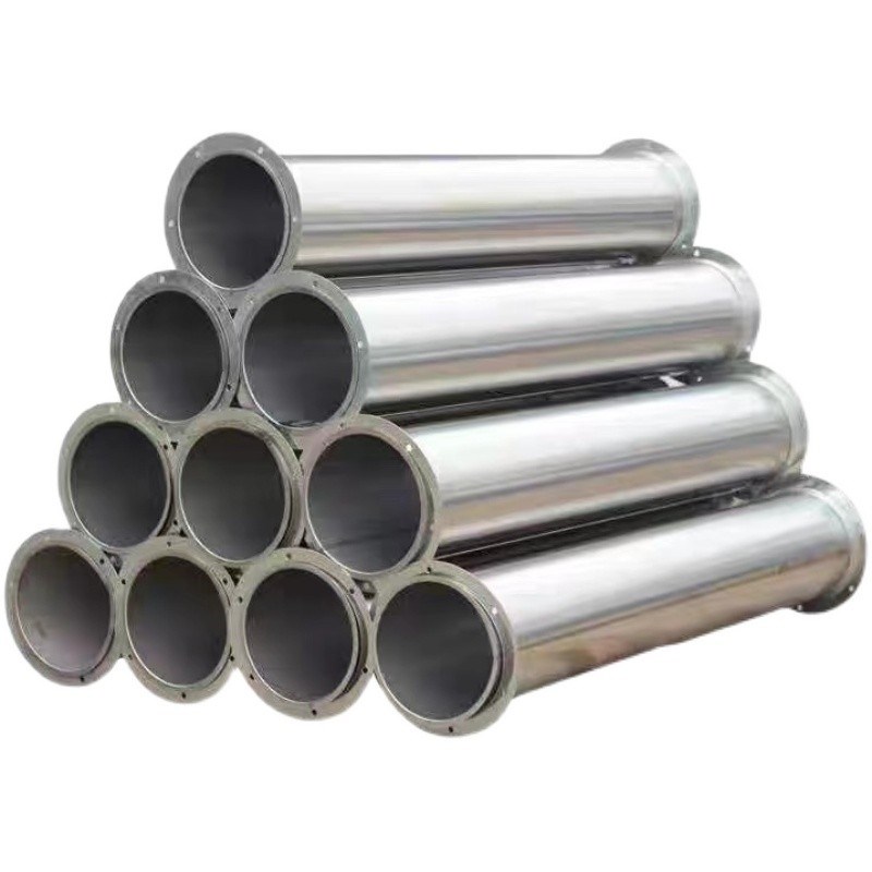 镀锌304不锈钢螺旋风管无缝满焊接F管镀锌白铁皮排烟除尘通风管道