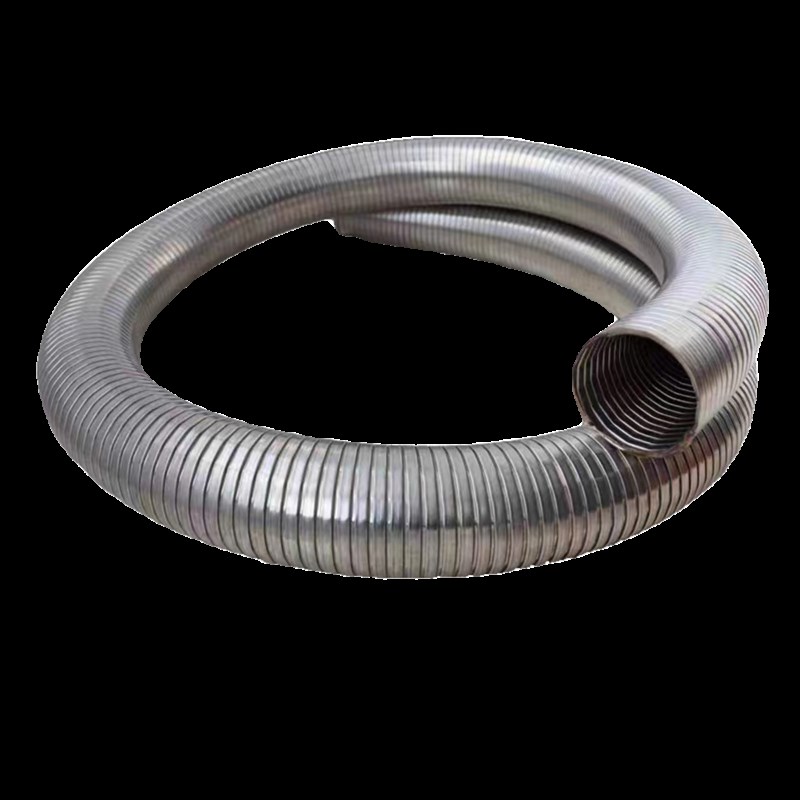 耐高温不锈钢风管排气软管s金属柔性波纹110/160玻璃厂金属通风管