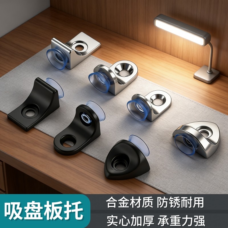 隔板固定托衣柜活动玻璃层板托钉