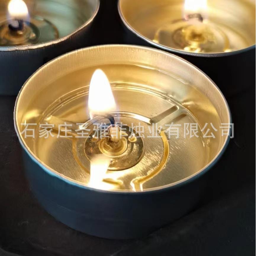 五小时茶蜡煮茶温茶5H铝盒无烟无味蜡烛家用香薰炉加热蜡烛灯