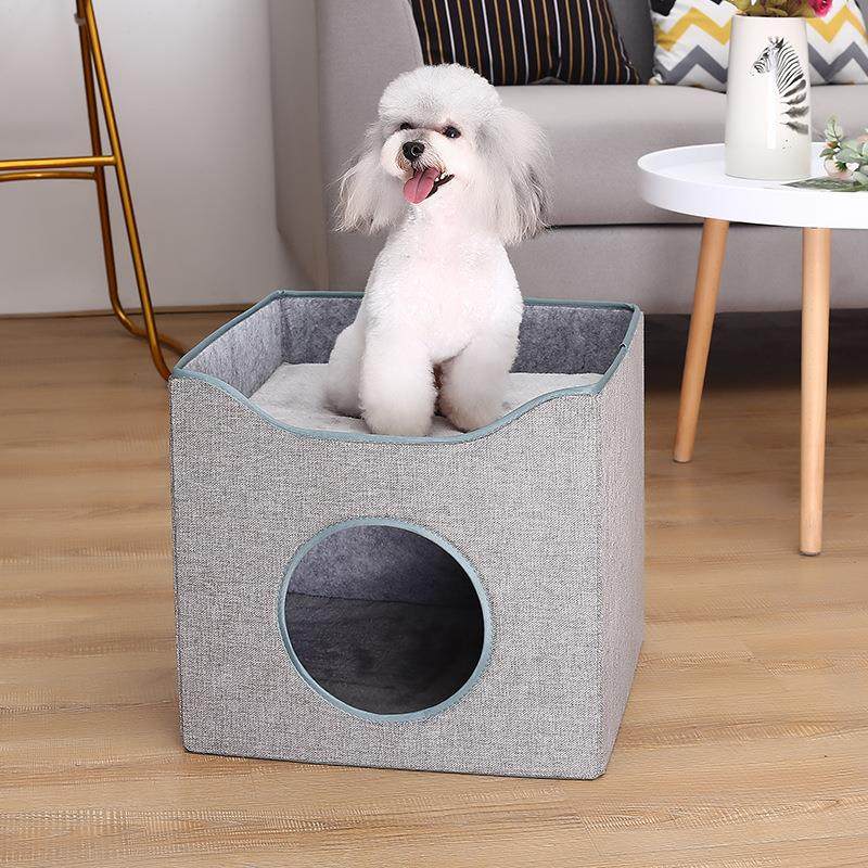 家居用品双层狗窝四季通用猫笼可放置客厅卧室可折叠宠物猫猫窝,宠物/宠物食品及用品,猫窝/屋/帐篷/沙发,淘宝优惠券,粉丝福利购,淘宝优惠卷