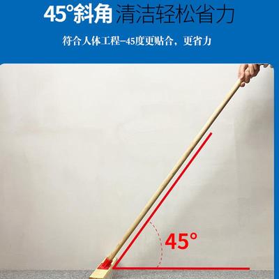 ZQ刷地刷子硬毛不锈钢丝刷长柄地板刷厕所卫生间洗地刷水泥地面青