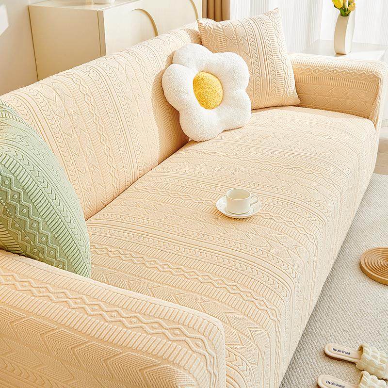 跨境奶油风沙发套全包万能套新款四季通用防猫抓弹力加厚沙发套罩,居家布艺,沙发套,淘宝优惠券,粉丝福利购,淘宝优惠卷