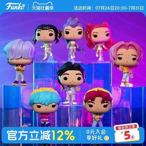 Funko恶魔猎人K-POP猎魔女团手办