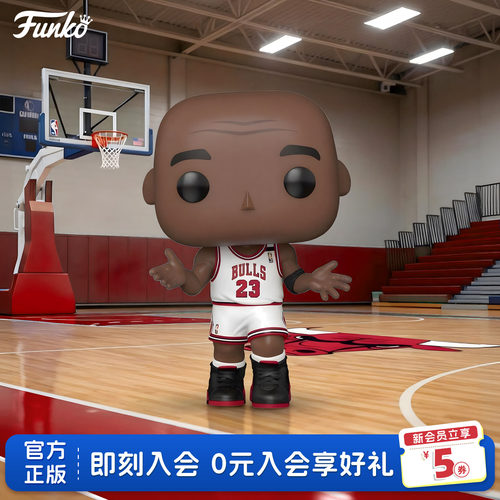 NBA公牛队迈克尔乔丹周边手办