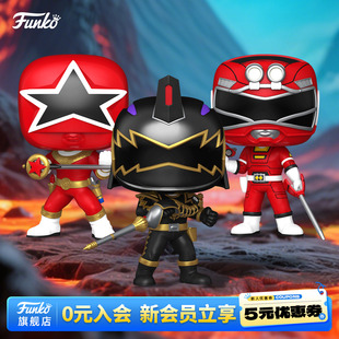 周边手办摆件公仔礼物 宙斯战士 Funko超凡战队恐龙战队暴龙 涡轮