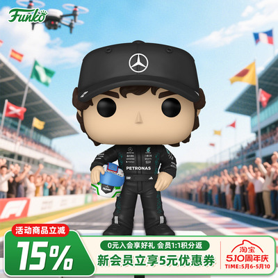 F1赛车奔驰车队基米安东内利手办