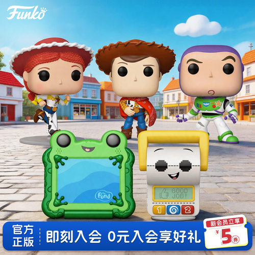 Funko玩具总动员5新电影周边手办