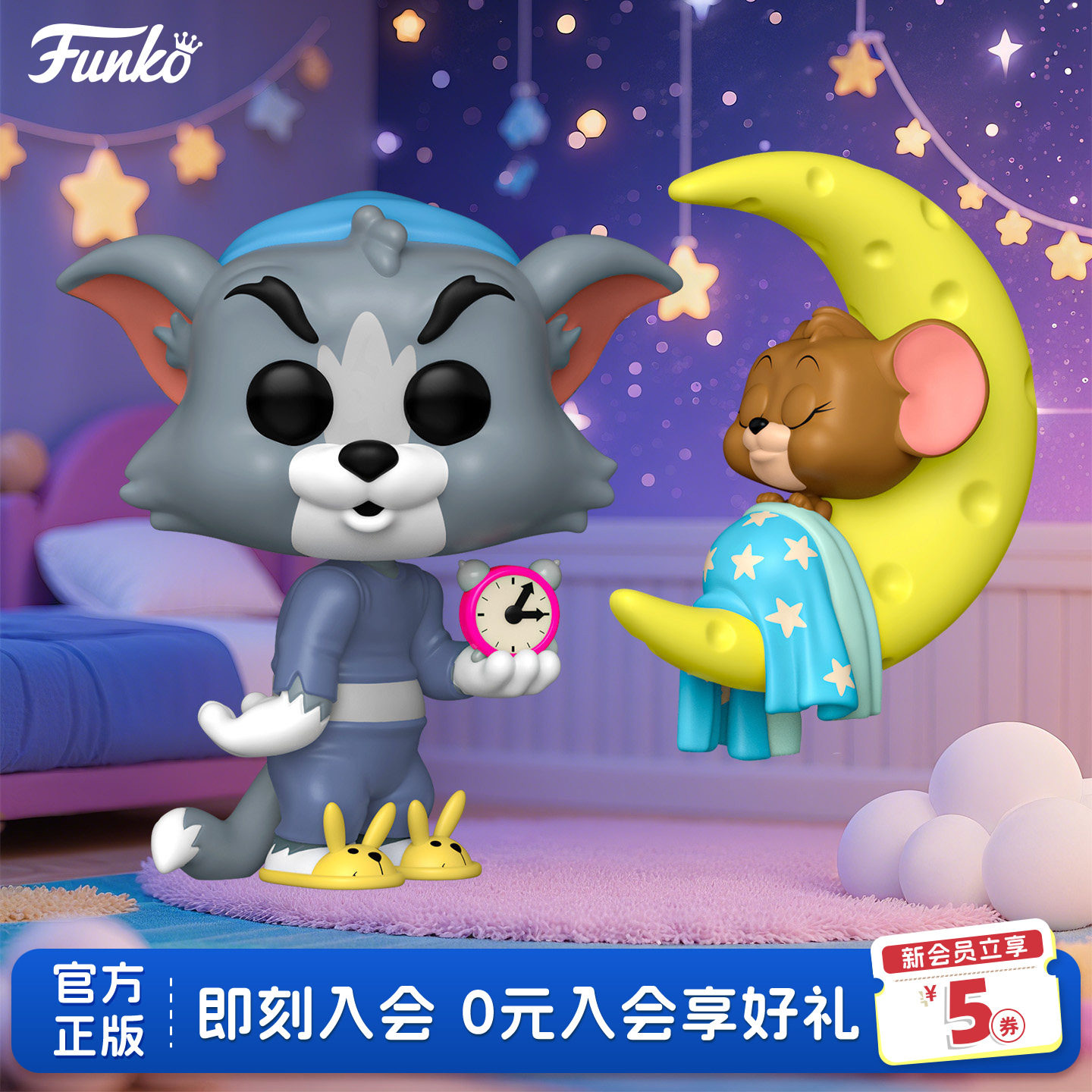猫和老鼠汤姆Tom杰瑞Jerry手办										