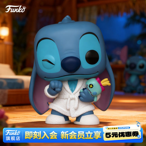 Funko迪士尼史迪奇史迪仔手办