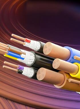 低压电缆线YJRV铜芯聚氯乙烯绝缘及护套VVR1芯2芯3芯4芯5芯35平方