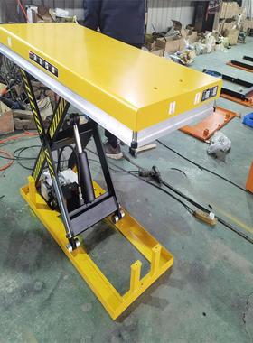 小型仓库 搬运固定剪叉式简易液压升降机 电动剪刀式升降作业平台