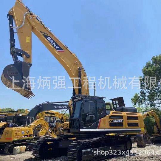 Used Excavator三一485挖掘机550大型液压 二手挖土机钩机