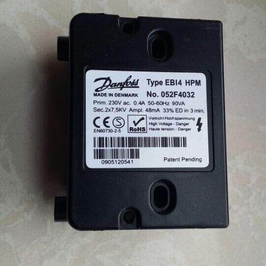 DANFOSS点火器EBI4 M S 052F4045点火高压线圈现货优惠