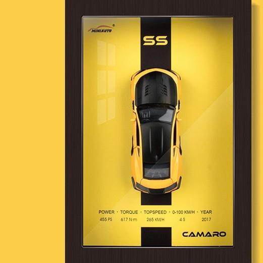 合金车模立体挂画1:32相框摆件家居客厅酒柜电视柜装饰品摆件画框