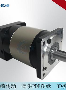 PF80-L1-8-S2-P2行星减速机750W精密行星减速机桁架机械手减速机