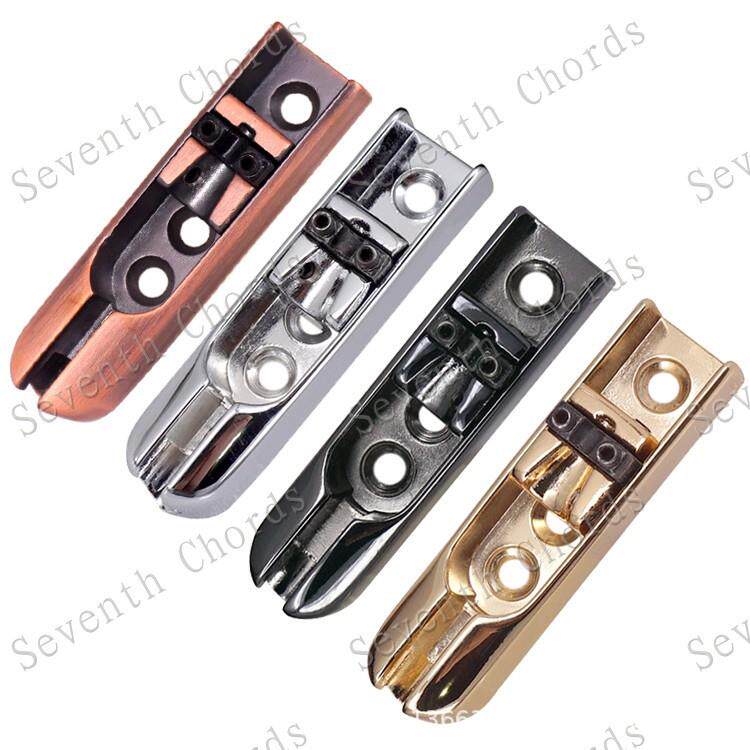 分裂式电贝司琴桥拉弦板 BASS贝斯单支琴桥单个弦桥下驹弦桥鞍