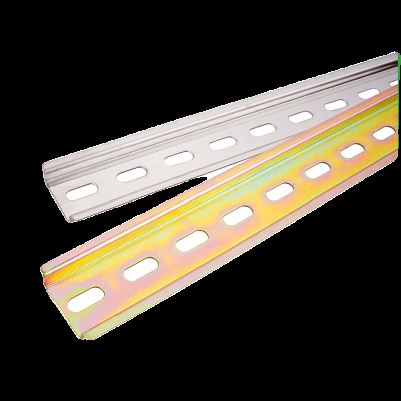 C45导轨M6大孔不锈钢国标继电器空开接线端子断S路器电气铁铝卡轨